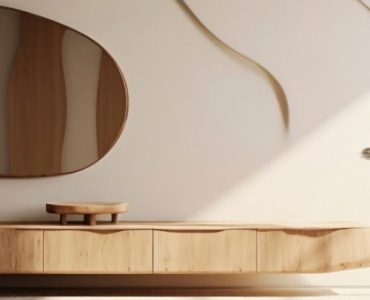 Lustra w stylu japandi