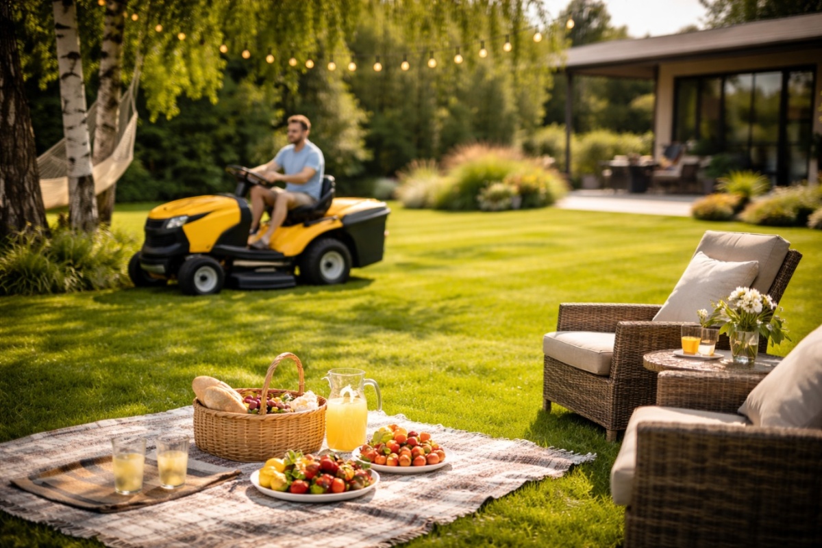 Duży ogród - marzenie czy obowiązek? Jak go ogarnąć bez frustracji